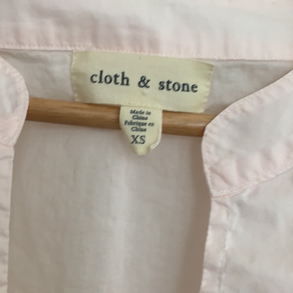 Cloth & Stone | Anthropologie | Pink Cotton Tank - Picture 4 of 6